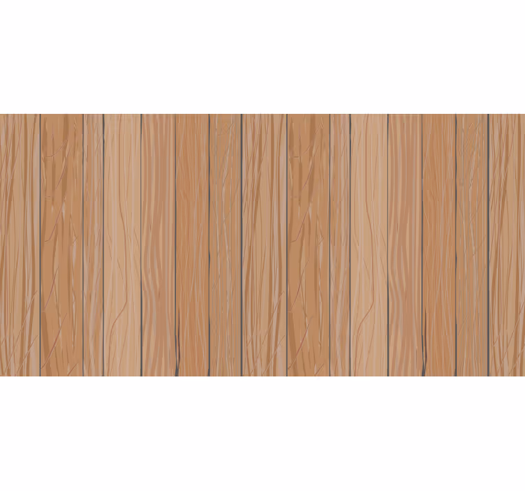 Tenda a rullo beige su pavimento in legno chiaro - TenStickers