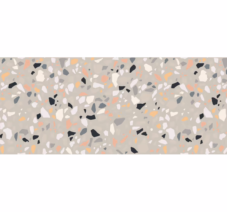 Tenda a rullo beige terrazzo beige - TenStickers