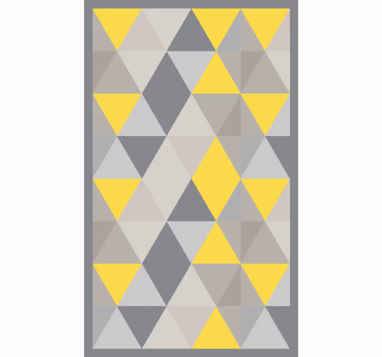 Tenda a rullo camera da letto triangoli pantone - TenStickers