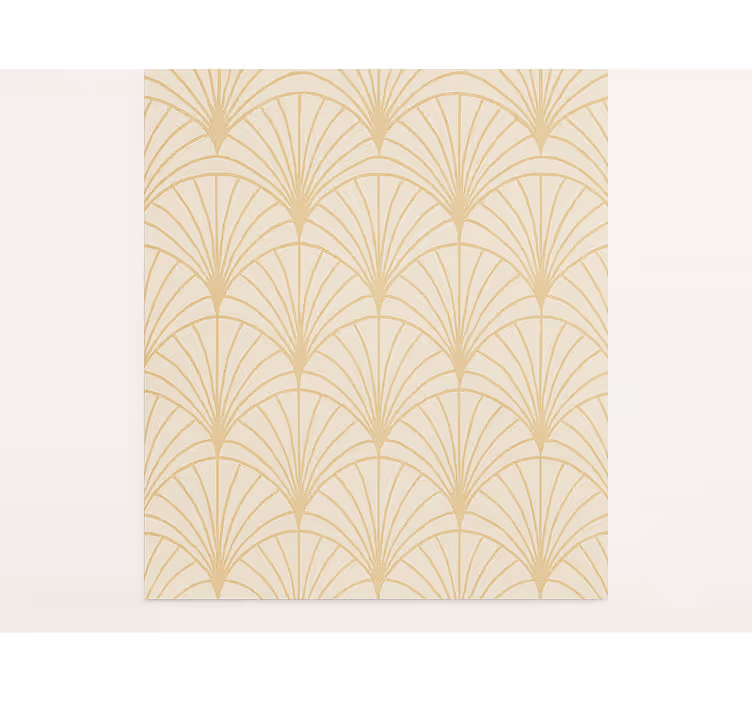 Tenda a rullo vintage ventilatore art deco anni '20 - TenStickers