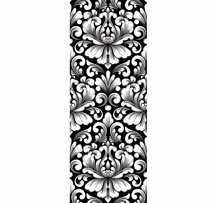 Tenda a rullo vintage composizione botanica elegante - TenStickers