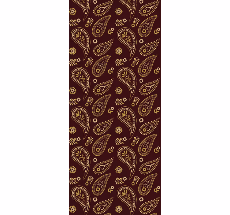 Tenda a rullo vintage motivo indiano classico - TenStickers