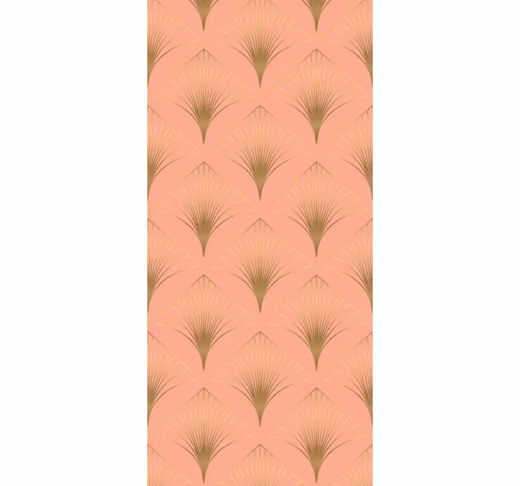 Tenda a rullo vintage motivo decorativo freccia d'oro - TenStickers