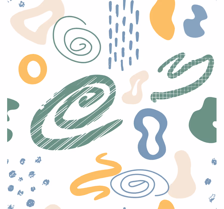 Tenda a rullo soggiorno pattern texture pittura minimalista - TenStickers
