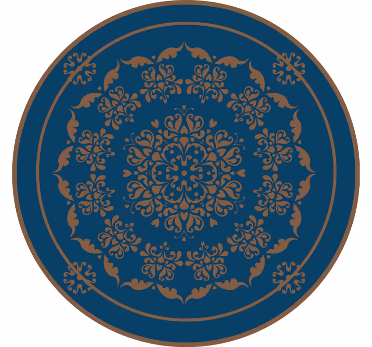 Tenda a rullo camera da letto grande mandala vintage - TenStickers