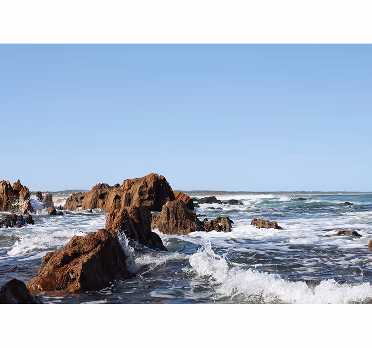 Tenda a rullo camera da letto spiaggia uruguay - TenStickers
