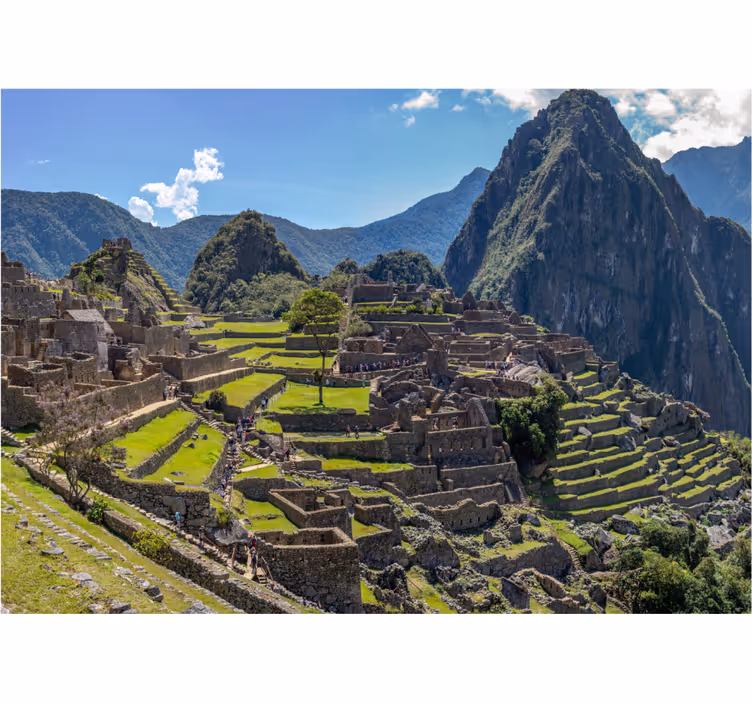 Tenda a rullo camera da letto rovine di machupicchu - TenStickers