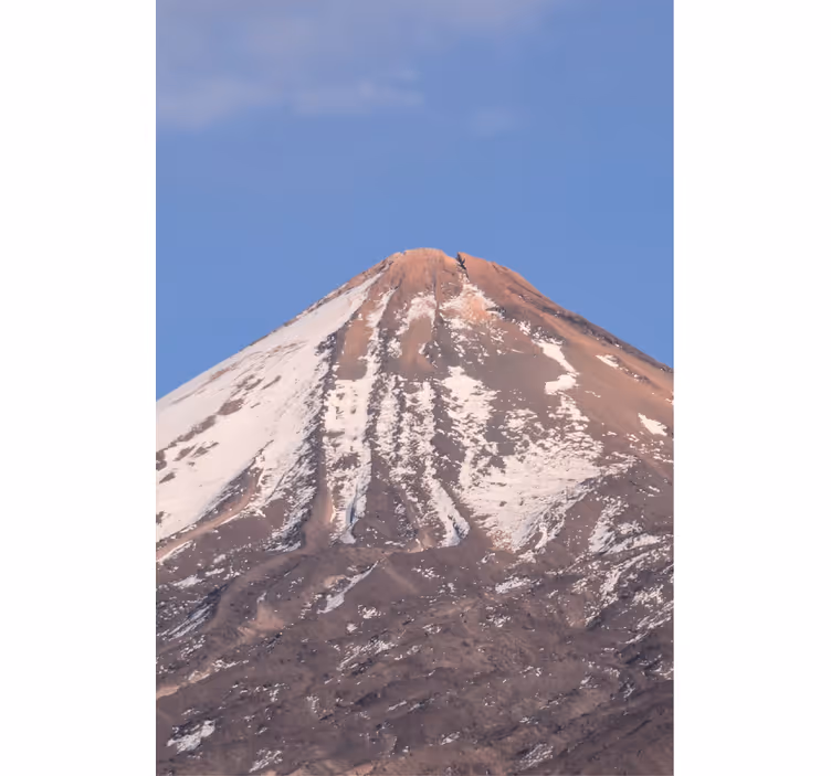 Tenda a rullo soggiorno monte teide - TenStickers