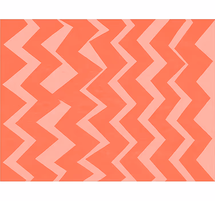 Tenda a rullo soggiorno motivo zig zag rosa - TenStickers