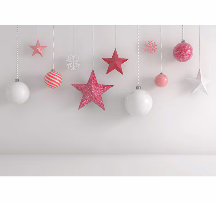 Tenda a rullo cameretta palloncini rosa decorativi - TenStickers
