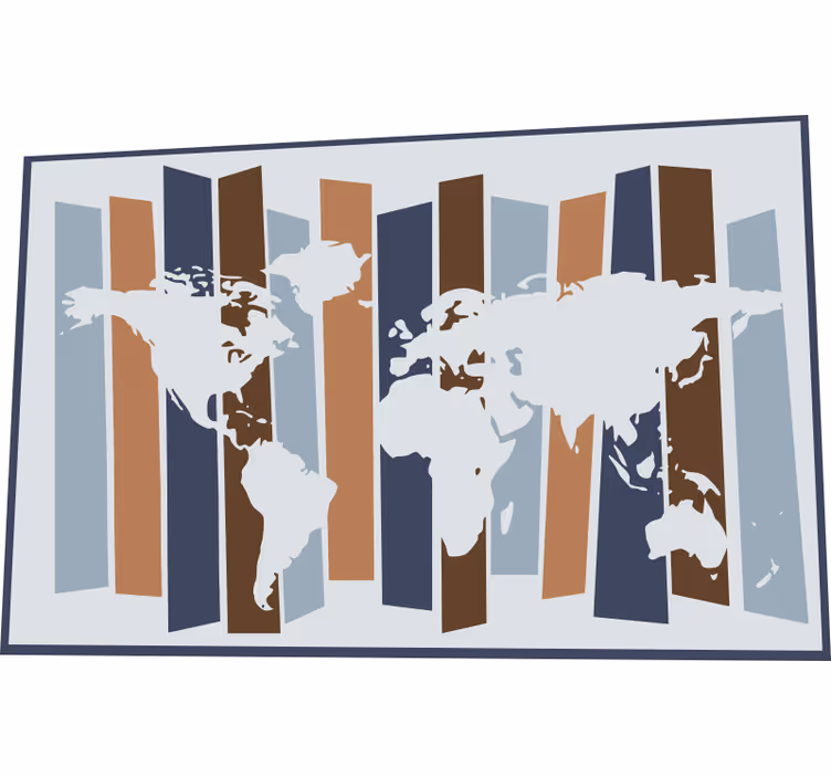 Tenda a rullo cameretta colori nordici - TenStickers