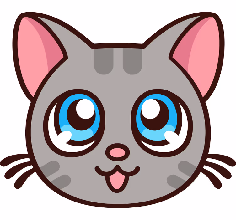 Tenda a rullo cameretta gattini carini - TenStickers