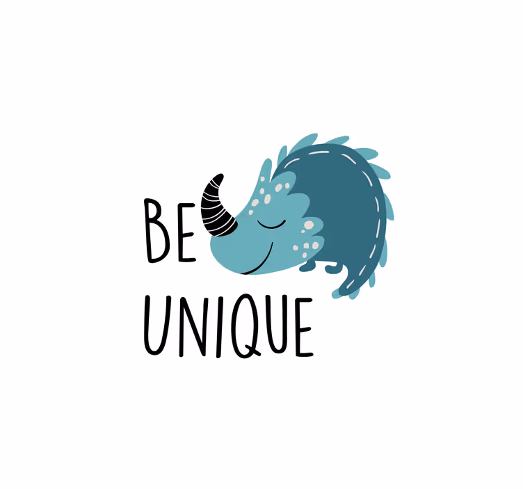 Tenda a rullo cameretta dinosauro nordico unico - TenStickers