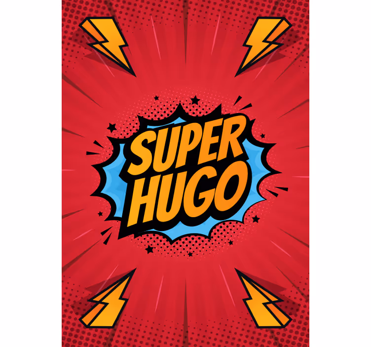Tenda a rullo cameretta supereroe - TenStickers