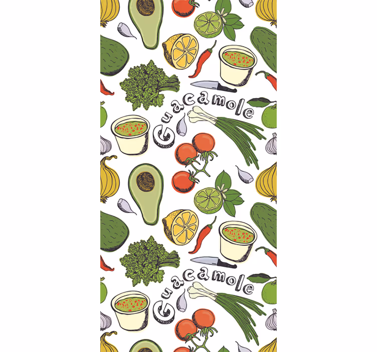 Tenda a rullo cucina vinile decorativo frutta messicana - TenStickers