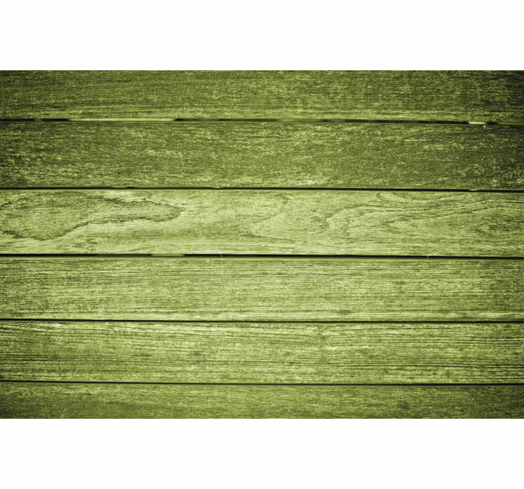 Tenda a rullo verde sottopiatto in legno verde - TenStickers