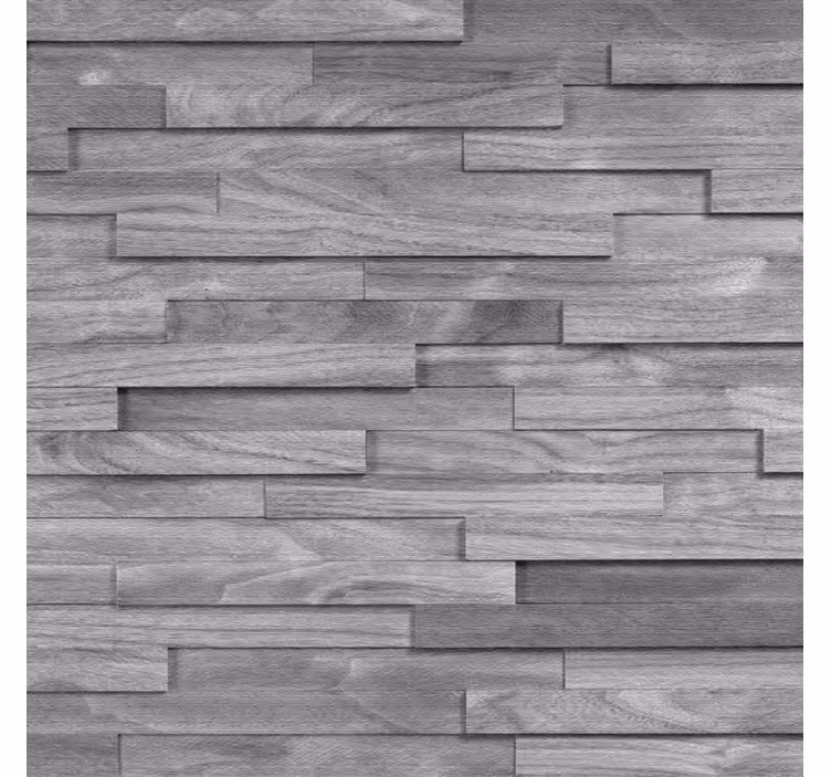 Tenda a rullo per ufficio texture grandi tavole di legno - TenStickers