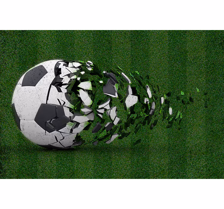 Tenda a rullo cameretta calcio giovanile - TenStickers