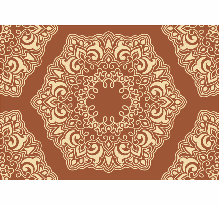 Tenda a rullo beige stile russo antico beige - TenStickers