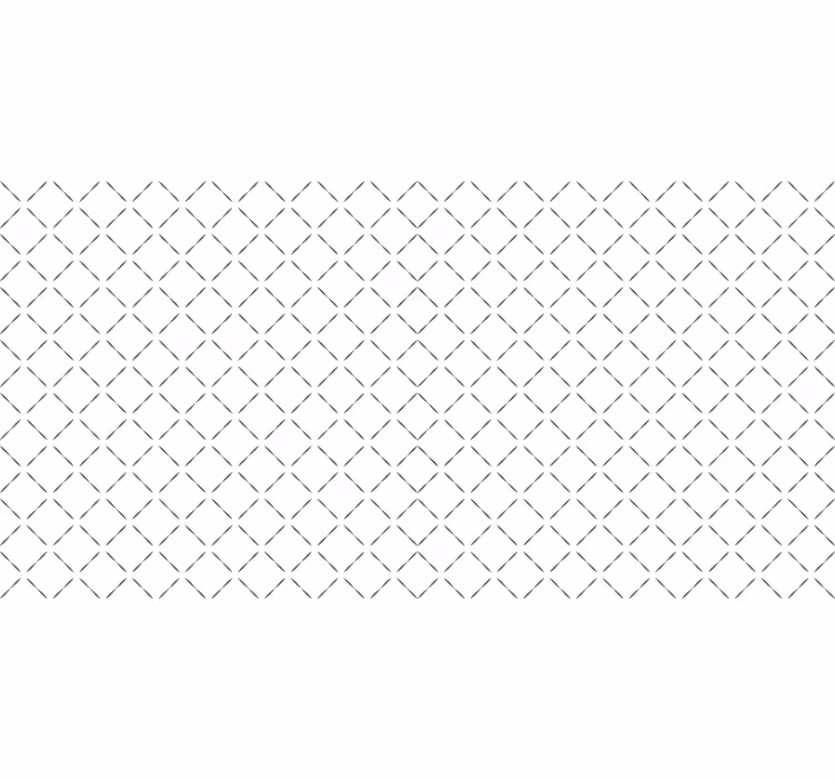 Tenda a rullo bianca rombi nordici - TenStickers
