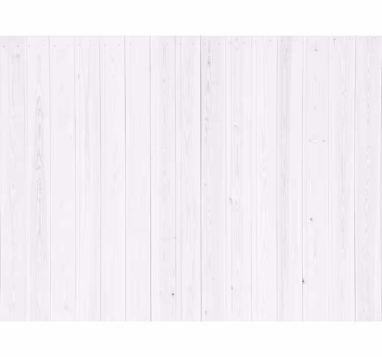 Tenda a rullo bianca motivo hamptons in legno - TenStickers