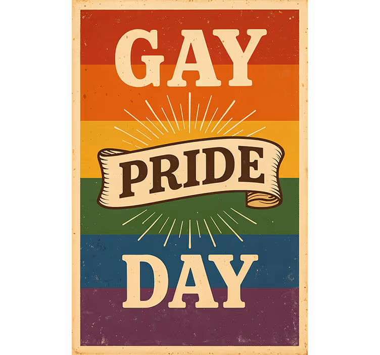 Tenda a rullo frasi giornata del pride - TenStickers