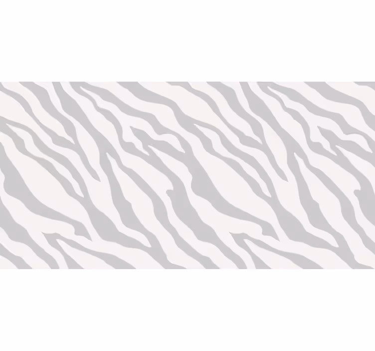 Tenda a rullo grigia motivo zebra grigio chiaro - TenStickers