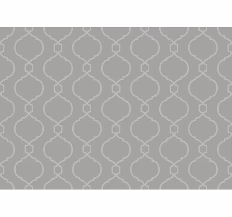 Tenda a rullo grigia motivo geometrico hamptons - TenStickers
