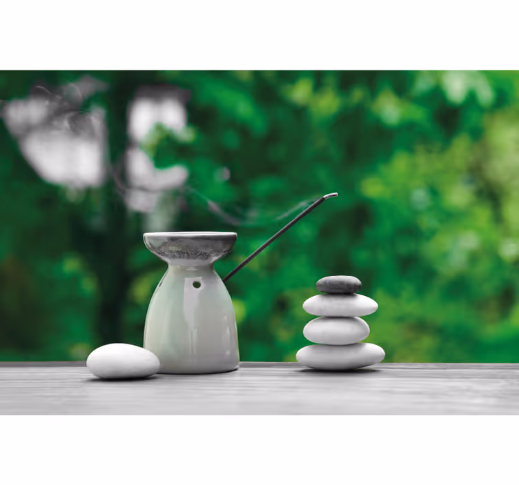 Tenda a rullo bagno zen bagno - TenStickers