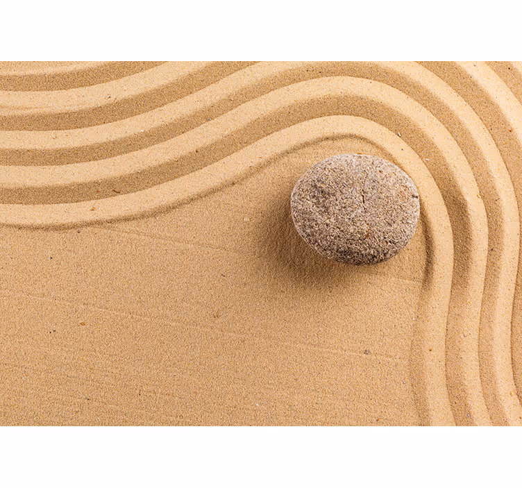 Tenda a rullo zen sfera zen testurizzata - TenStickers