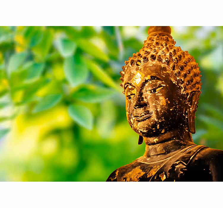 Tenda a rullo zen carta da parati preghiera orientale - TenStickers