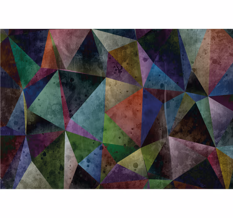 Tenda a rullo esterni motivo a profondità di colore picasso - TenStickers