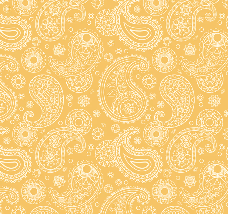 Tenda a rullo esterni paisley arabo - TenStickers