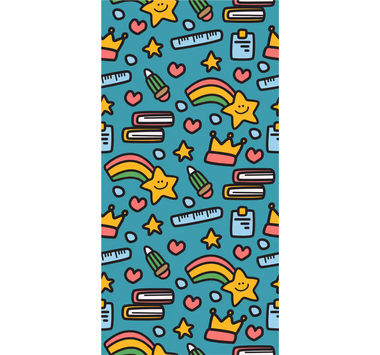 Tenda a rullo camera ragazzi motivo kawaii - TenStickers