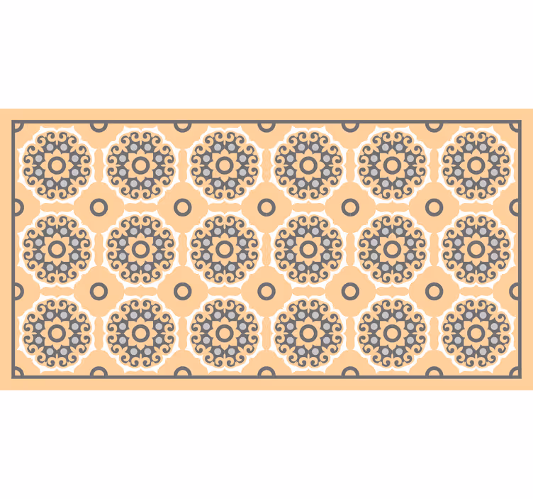 Tenda a rullo bagno motivo righe dettagliate beige e grigio - TenStickers