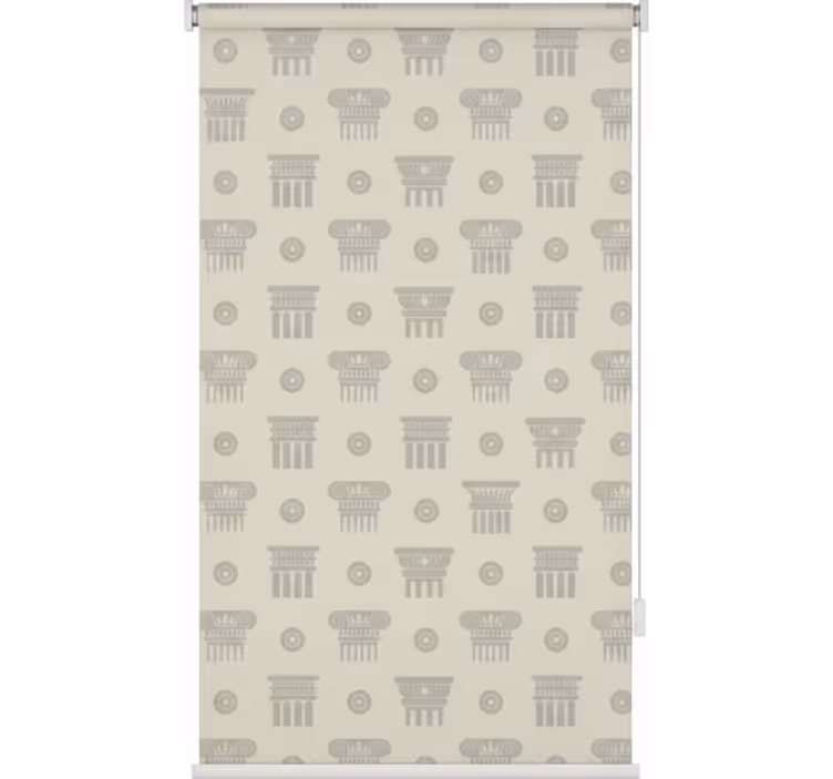 Tenda a rullo corridoio schizzo di architettura greca - TenStickers