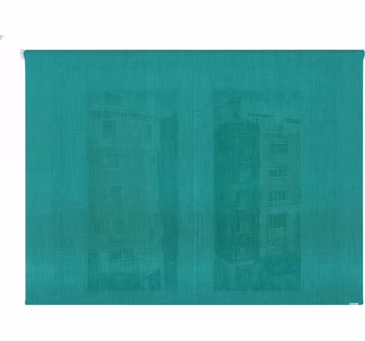 Tenda a rullo verde pittura per edifici - TenStickers