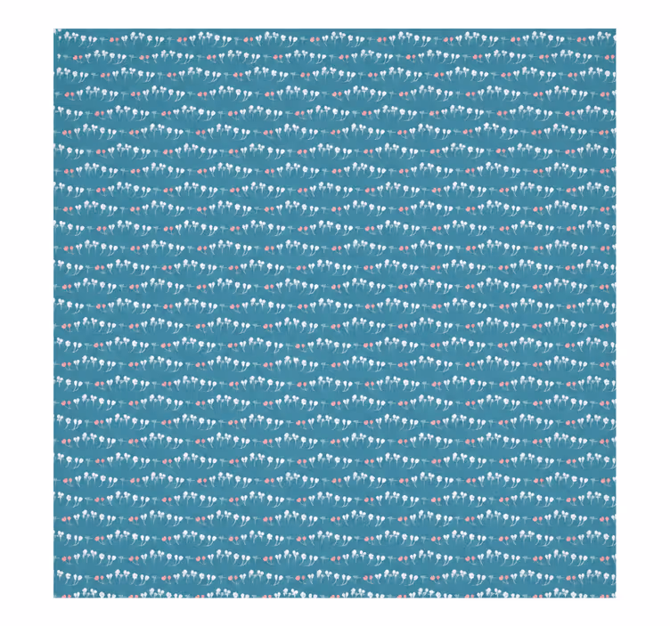 Tenda a rullo blu con motivo bandiere - TenStickers