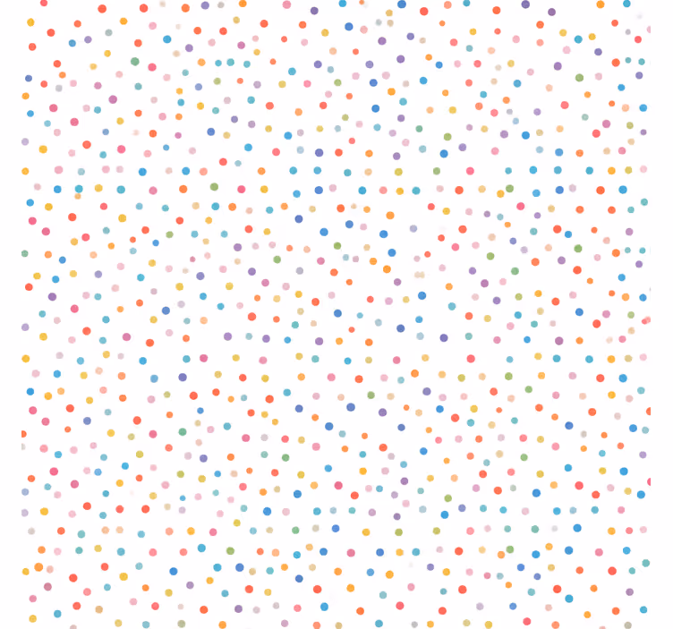 Tenda a rullo bagno larghezza 300 punti colorati - TenStickers