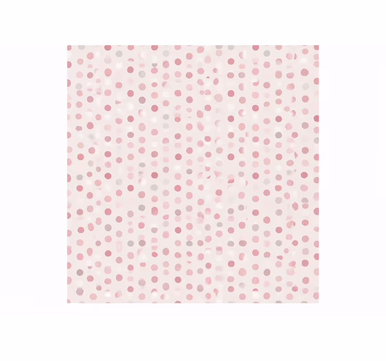 Tenda a rullo rosa a pois piccoli - TenStickers