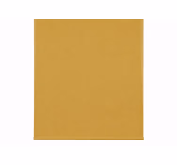 Tenda a rullo gialla colore semplice e solare - TenStickers