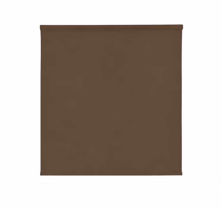 Tenda a rullo marrone oscurante semplice - TenStickers