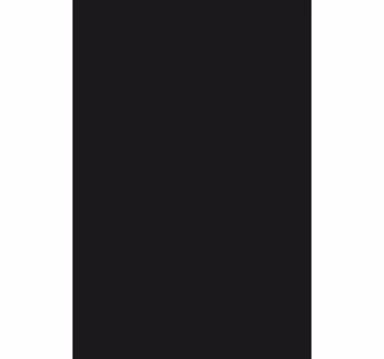 Tenda a rullo nera semplice blackout - TenStickers