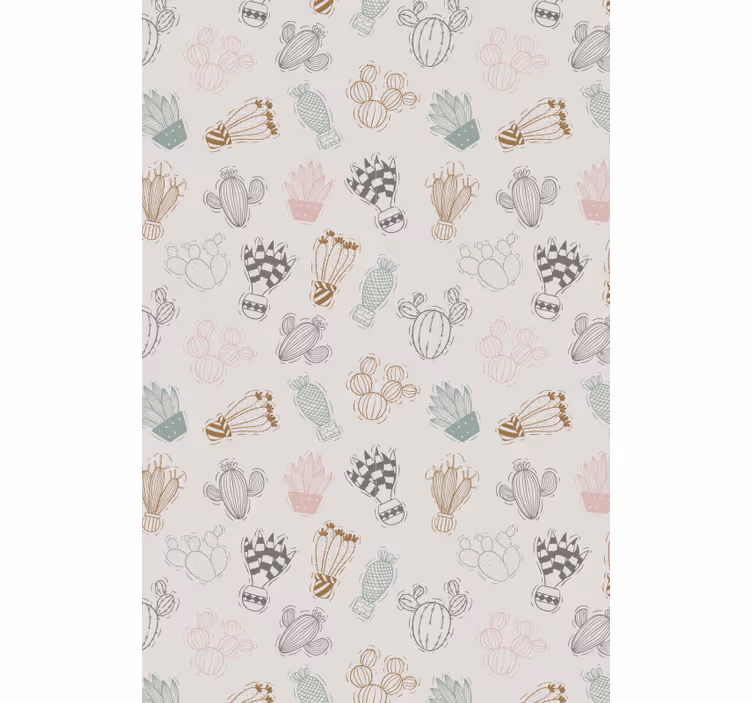 Tenda a rullo cactus stile dei bambini - TenStickers