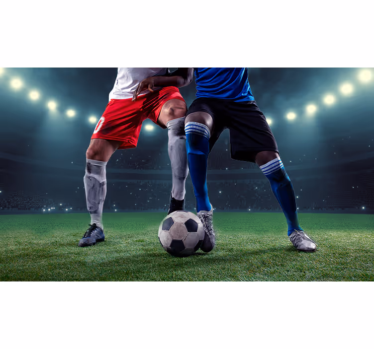 Tende a rullo con pallone e contrasto - TenStickers