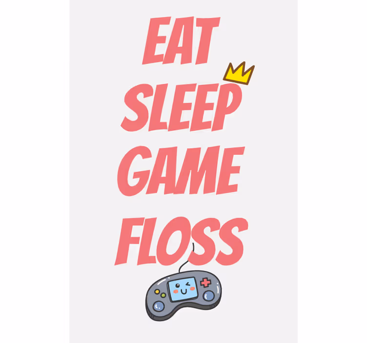 Tenda a rullo gamer motivo dello stile di vita del giocatore - TenStickers