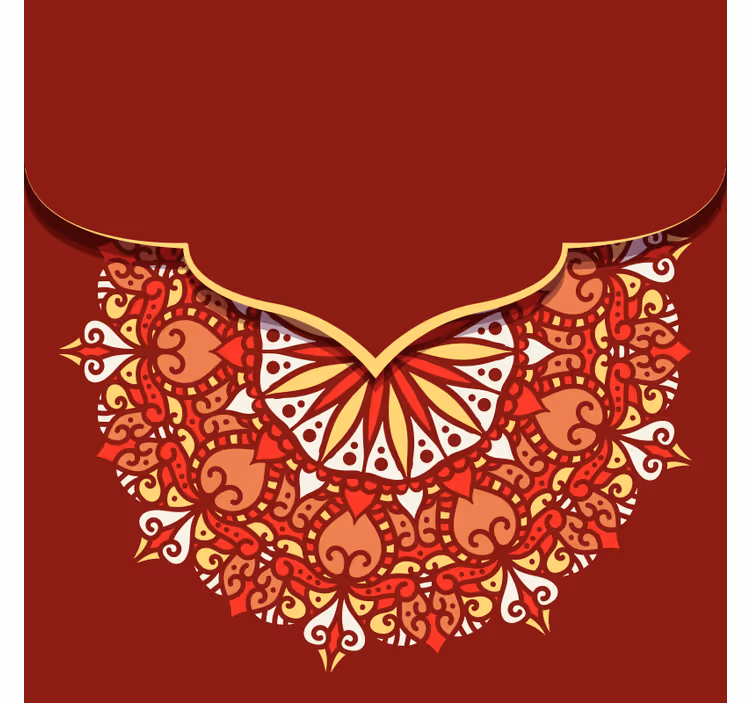 Tenda a rullo farfalle disegno di farfalla ornato - TenStickers