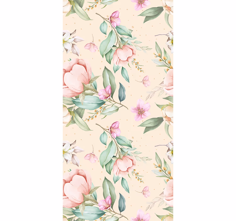 Tende a rullo da balcone Disegno floreale originale - TenStickers