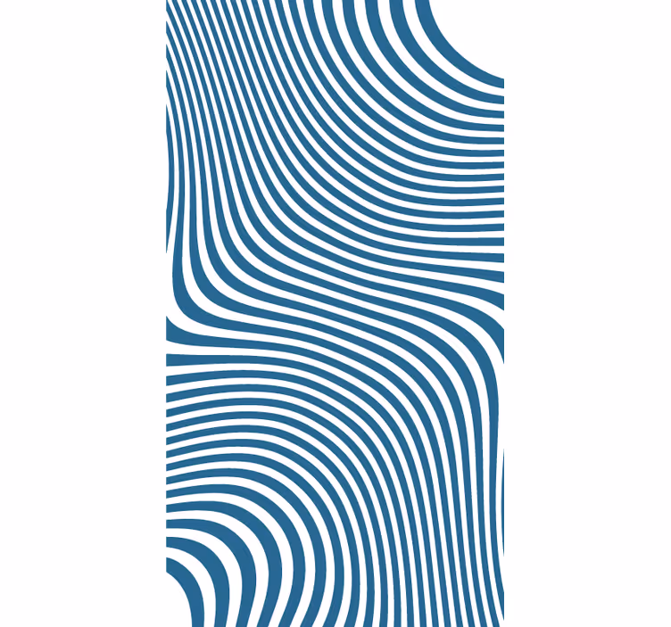 Tende a rullo motivi motivo a strisce fluide - TenStickers