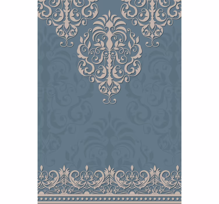 Tenda a rullo elegante motivo damascato senza tempo - TenStickers